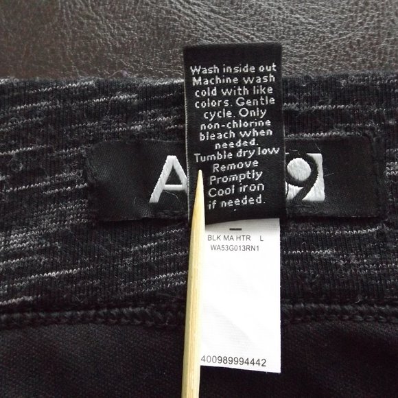 APT. 9 Pencil Skirt Stretchy, Black marbled with White, Size Large, Excellent! - Picture 3 of 8